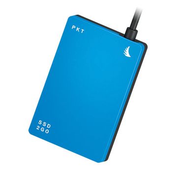 Angelbird SSD2go PKT 256GB USB 3.1 TYPE-C Mini SSD - Blue image 3