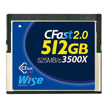 Wise Advanced 512GB CFast 2.0 Memory Card image 1