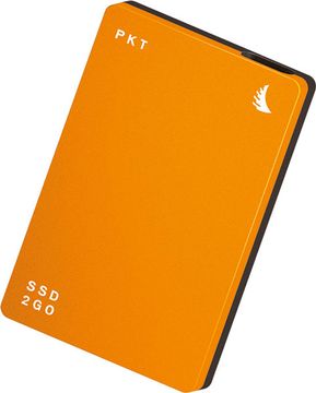 Angelbird SSD2go PKT 256GB USB 3.1 TYPE-C Mini SSD - Orange image 1