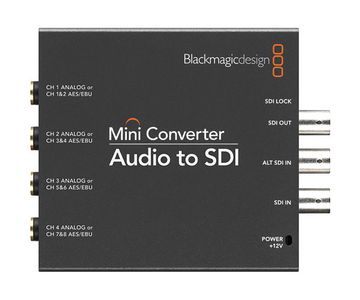 Blackmagic Design Mini Converter Audio to SDI image 1