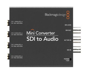 Blackmagic Design SDI to Audio Mini Converter image 1