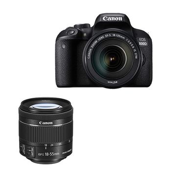 Canon EOS 800D DSLR Camera with 18-55mm IS STM Lens image 1