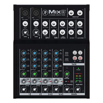 Mackie Mix 8 Compact Analogue Mixer image 1