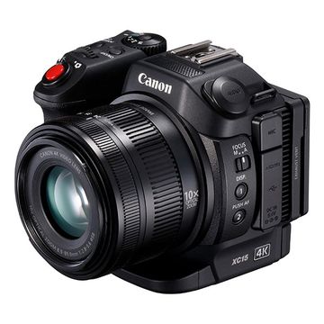 Canon XC15 Lightweight Compact 4K UHD  1" Sensor Camcorder image 1